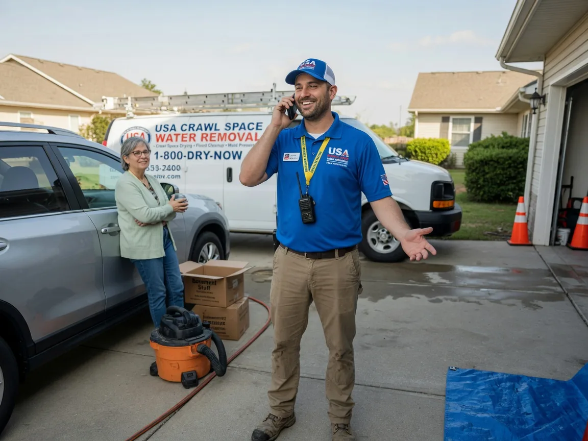 Crawl Space Water Removal Makinen, MN FAQs